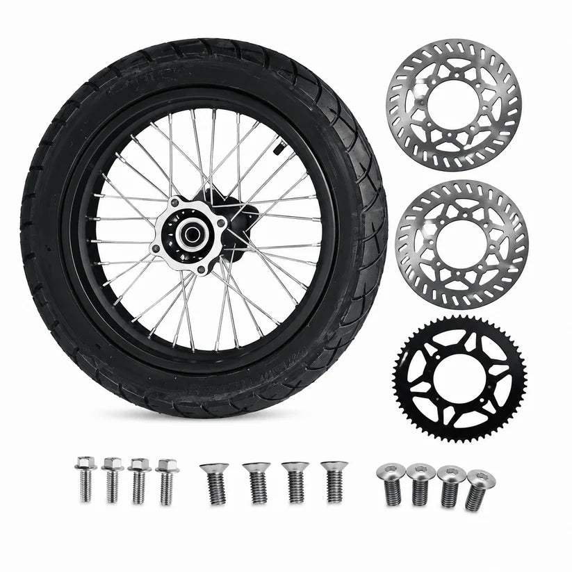 "SKINNY" Supermoto Sets - For Throne Strike, Yozma IN10, Tuttio Soliel 01 , Valtinsu EM-5, Qronge X1 Spark, Etc.